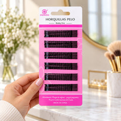 Wavy grip pins everyday hairdos