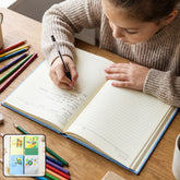 Hardbound Ruled Notebook (1 Pc / 100 Pages / 240x180mm)