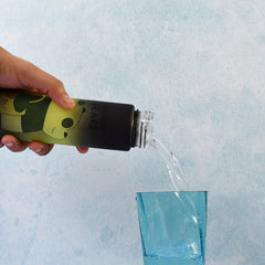 Cute Cartoon Printed Plastic Water Bottle (300 ML / 1 Pc)