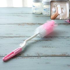 Bottle & Nipple Cleaning Brush with 360° Rotary Handle