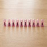 Pink tire repair nails 10pc
