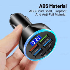 Charging Hub in use