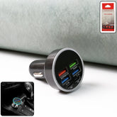 DeoDap Multi-Port Fast Car Charger 12V 24V 4-USB main product shot