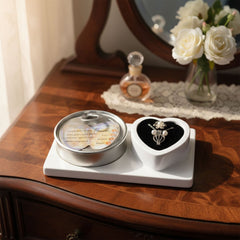 Gift presentation of wish pearl necklace set