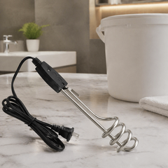 Portable electric immersion water heater