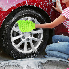 Microfiber Glove for Car and Home Use