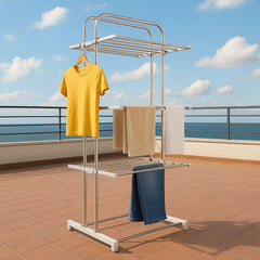 Multi-layer Clothes Drying Rack with Wheels