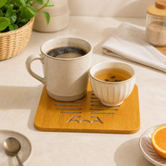 Square Wooden Pot Stand