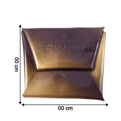Compact coin pouch wallet front view