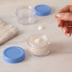 Empty cream balm jar refillable