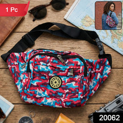 Camouflage cross-body sling bag