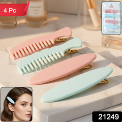 Single pastel comb-style hair clip