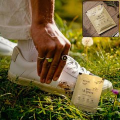 Shoe cleaning wet wipe fast scrub