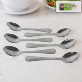 Steel Dining Spoons set of six with polished finish