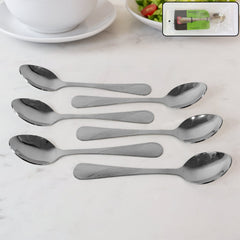 Steel Dining Spoons set of six with polished finish