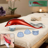 Electric Dolphin Handheld Massager front view