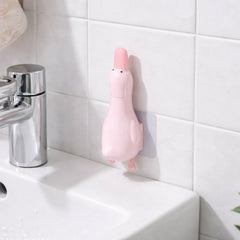 Duck Shape Bathroom Hair Catcher & Organizer (1 Pc)