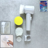 5 in 1 Electric Spin Cleaning Brush in use