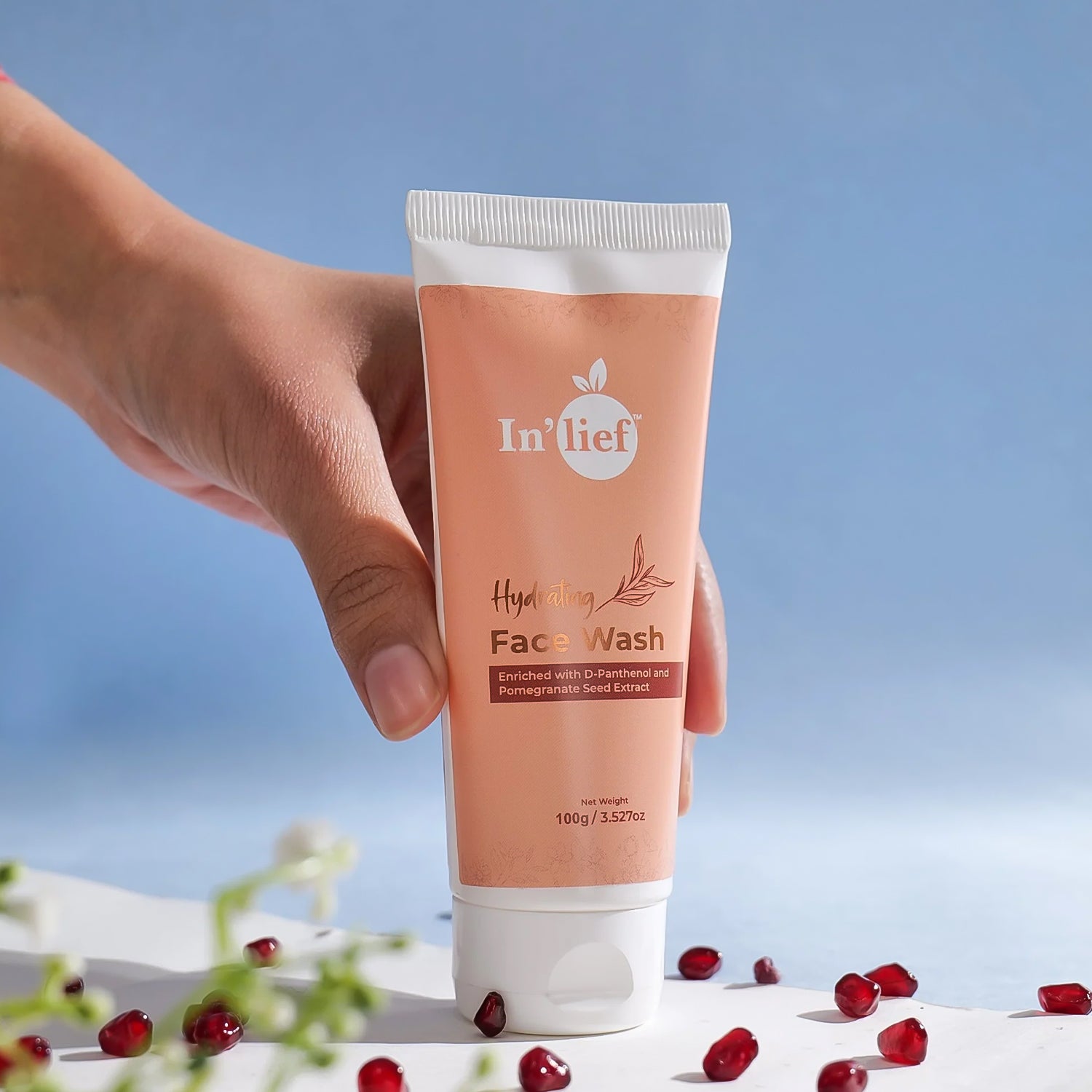 In'lief Hydrating Face Wash front tube image