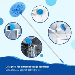 Soft microfiber cleaning duster close-up