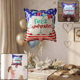 Feliz cumpleanos foil birthday balloon