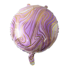 Round foil balloon easy decor