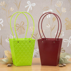 Flower bag handle detail