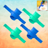 Packet Pourer & Sealer Clip attached to plastic pouch
