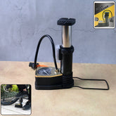 Portable High Pressure Foot Air Pump with needle top view