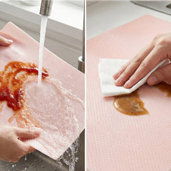 Kitchen shelf liner sheets for storage