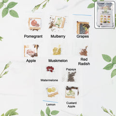 10-in-1 Fruit Seeds Combo Pack in sealed pouch
