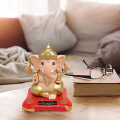 Solar Bobblehead Ganesha decorative idol