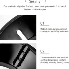 Stove shield installation on gas stove burner