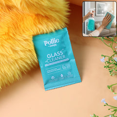 Pollic Kadam Glass & Mirror Cleaner Sachet packaging front view