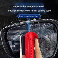 Automotive windshield cleaning tool