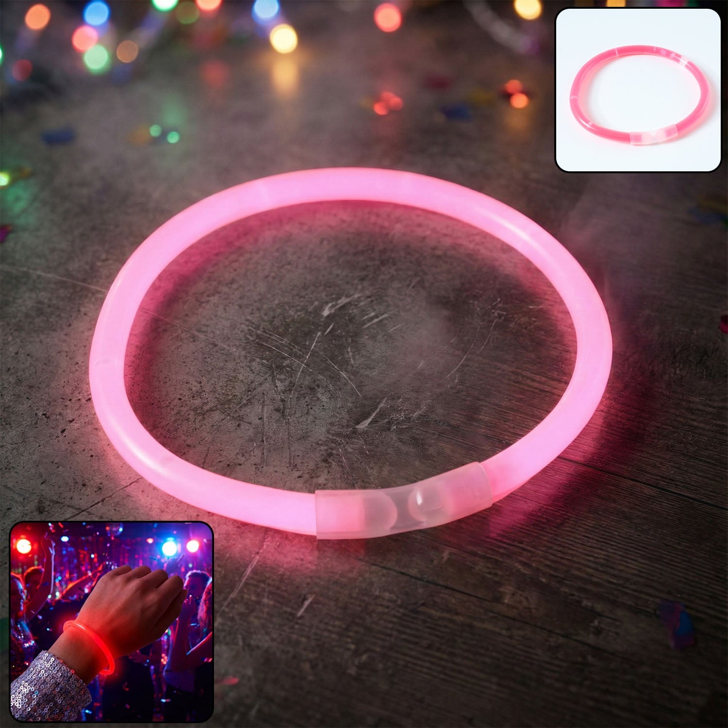 LED Glow Bracelet neon wristband