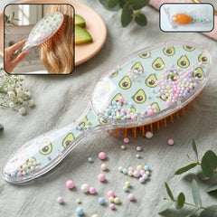 Soft Cushion Hair Brush with Flexible Bristles