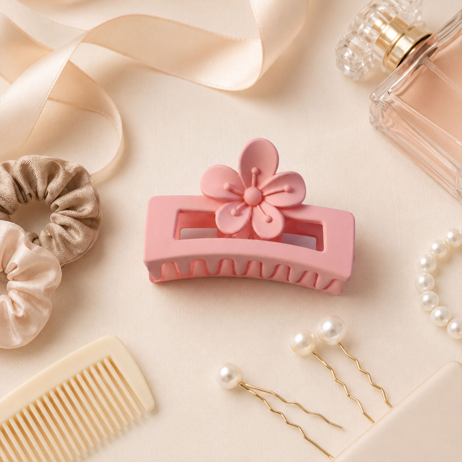 Stylish plastic hair clip claw