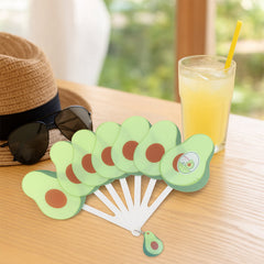 Foldable pocket fan in protective case
