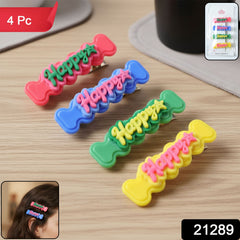 Colorful Snap Hair Clips for Girls