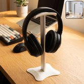 Desktop headphone stand holder with stable base