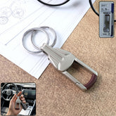 Heavy Duty Metal Key Holder Carabiner Clip Keychain (1 Pc)