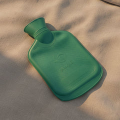 Hot water bottle for muscle and joint comfort