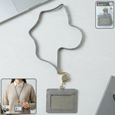 premium id card holder with adjustable neck strap