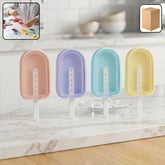 Premium Silicone Ice Cream Popsicle Mold Set 4 Pc
