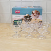 Supermom dessert bowls serving ice cream in a party setting