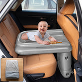 Inflatable travel air bed mattress