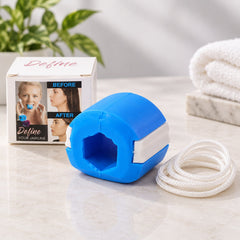 Jawline exerciser dark blue jaw sculpting