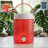 DIAMOND CUT DESIGN PLASTIC WATER JUG TO CARRYING WATER AND OTHER BEVERAGES (4500ML)