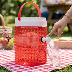 Water jug tap and lid detail